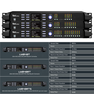 معالج DSP معدني للصوت 4 في 8 من Nuoxun معالج الصوت دي ضاغط الصوت المعادل - Product Image 2