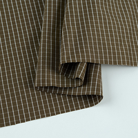 Tissu jacquard tissé 100 % polyester teint en fil, antistatique, imperméable, respirant, léger, certifié OEKO-TEX, pour vêtements d'extérieur