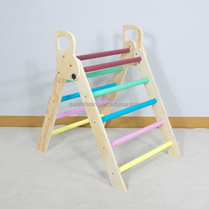 Juguete de Madera para Niños, Gimnasio de Juegos 3 en 1 con Estructura de Escalada para Niños Pequeños - Product Image 5