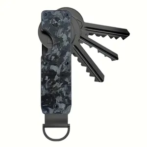 2024新钥匙链，用于钥匙壳外壳、汽车钥匙盖保护夹附件、锻造碳钥匙壳卡夹