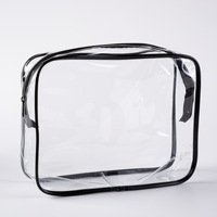 Sac fourre-tout transparent personnalisé en PVC néon holographique, étanche et résistant à l'humidité, avec fermeture éclair, idéal pour le stade, la plage, les voyages et le maquillage
