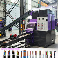 Machine de granulation de fils électriques usagés en cuivre et aluminium pour la récupération de cuivre de haute qualité