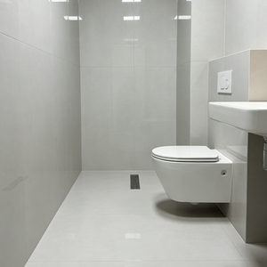 Baldosa de Porcelana Estilo Crema 800x800mm Blanco Puro Brillante Resistente a las Manchas Antideslizante Moderna Minimalista <span class=keywords><strong>para</strong></span> <span class=keywords><strong>Baño</strong></span> con 5 Años de Garantía - Product Image 4