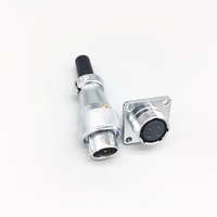 Connecteur d'aviation WS20-2/WS20-3 en zinc moulé sous pression, alternative JINGHAOELEC pour instruments de machinerie, fourniture d'usine
