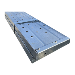 Tấm ván thép đục lỗ | ván đi bộ giàn giáo bền với móc cho an toàn xây dựng - Product Image 3