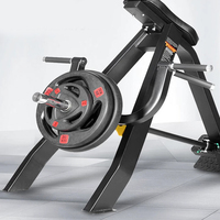 Appareil de musculation multifonctionnel T-Bar en acier robuste pour entraînement dorsal à domicile et en salle de sport