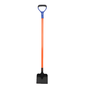 Pelle à neige promotionnelle robuste en acier de 120 cm, avec poignée carrée en D antidérapante, antirouille, outil de déneigement d'urgence pour l'hiver - Product Image 1