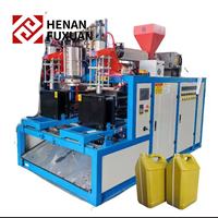 Machine de soufflage de bouteilles PET semi-automatique Fuxuan à 2 cavités, intelligente et personnalisée - Moteur d'injection-soufflage pour le moulage par étirage