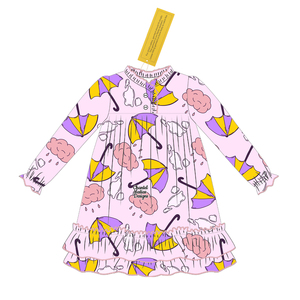 OEM ODM Abiti Invernali per Bambini con Motivi Carini Personalizzati, Vestiti Natalizi con Babbo Natale e Albero, Abiti a Maniche Lunghe per Bambine - Product Image 4