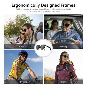 Gafas Inteligentes, Gafas Bluetooth, para Escuchar Música, Hacer Llamadas, Navegar, Protección UV y <span class=keywords><strong>Lentes</strong></span> Polarizadas - Product Image 4