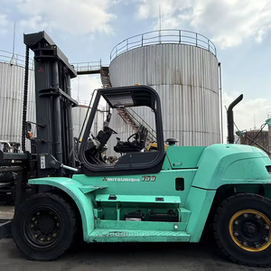 Para Mitsubishi KOMATSU HELI KALMAR, Montacargas Diésel Usado de 10/15/16/25 Toneladas FD150 FD160 FD180, Neumático Sólido, Origen Japón - Product Image 1