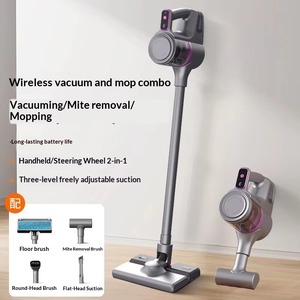 Petit <span class=keywords><strong>aspirateur</strong></span> de voiture sans fil 5 en 1, <span class=keywords><strong>aspirateur</strong></span> portatif <span class=keywords><strong>puissant</strong></span>, anti-acariens, <span class=keywords><strong>ultra</strong></span> <span class=keywords><strong>silencieux</strong></span>, pour poils d'animaux, maison <span class=keywords><strong>et</strong></span> bureau - Product Image 2