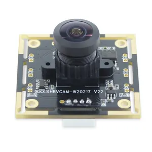 Fabrika fiyat 1Mp Hd 160 derece görüş açısı kamera modülü Pcb Ov9732 sensörü Mini kamera Usb