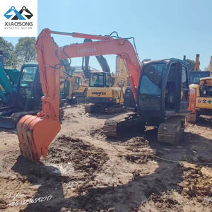 Mini pelle à chenilles d'occasion Hitachi ZX70, bon état de travail, moteur ZX70 4jg1 - Product Image 6