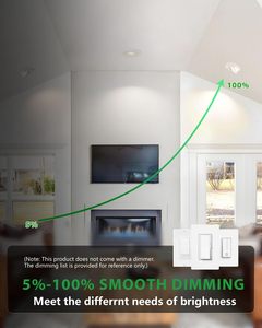 Lanbot <span class=keywords><strong>4</strong></span> <span class=keywords><strong>inch</strong></span> 5cct Gimbal <span class=keywords><strong>LED</strong></span> Đèn lõm 360 điều chỉnh hướng 2700k-5000K thay đổi độ sáng trang bị thêm nhúng có thể đèn - Product Image 4