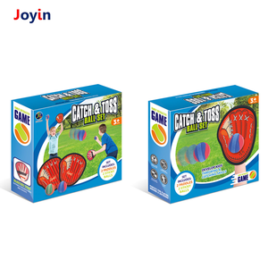 Набор шариков для подбрасывания и ловли липких шариков с крючками и петлями, игра с бейсбольными перчатками, весла для улицы, лужайки, Веселый пляж - Product Image 2