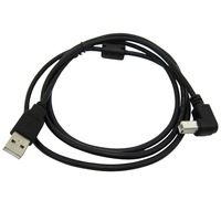 Kabel Data Printer USB Pelindung Aluminium Foil 90 Derajat dari Produsen, Transfer Data Arah Kanan