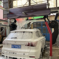 Machine de lavage de voitures automatique haute pression 380V avec mousse, cire et paiement par carte pour utilisation sans surveillance