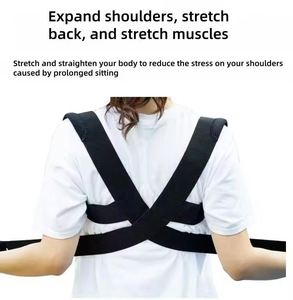 Corrector de Postura Ajustable para Hombros, Cinturón de Soporte Lumbar Transpirable para Hombre y Mujer, Superventas - Product Image 5