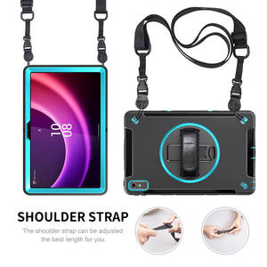 Funda Resistente a Caídas con Soporte Ajustable y Giratorio 360°, Diseño Portátil para Tablet <span class=keywords><strong>Lenovo</strong></span> P11 Gen2 de 11 <span class=keywords><strong>Pulgadas</strong></span> TB350 - Product Image 4