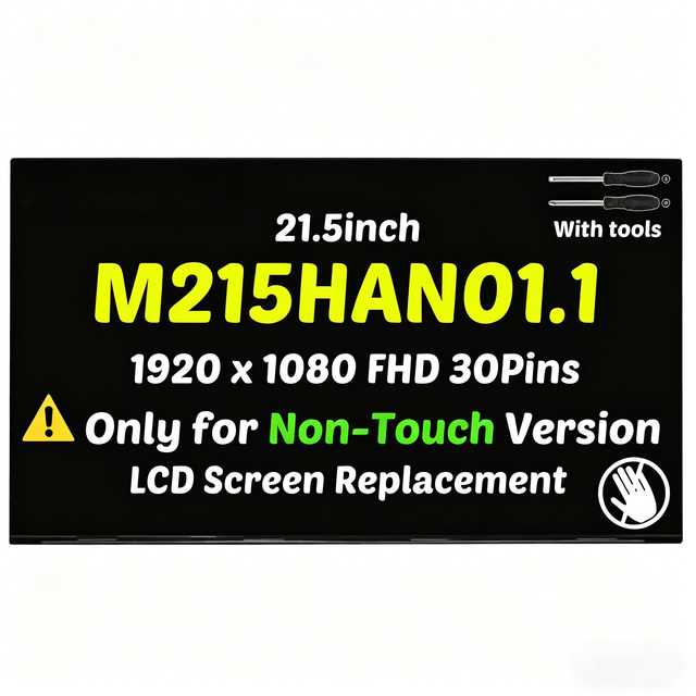 New 21.5" for M215HCA-L3B Laptop LED LCD Non-Touch Screen Display Panel FHD 1920X1080 Business Use 75Hz Black