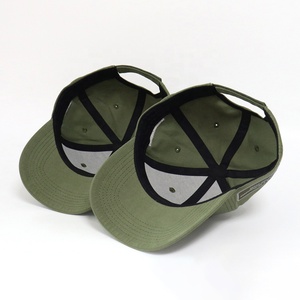 थोक कस्टम व्यक्तिगत हुक-एंड-लूप पहनने-प्रतिरोधी शूटिंग पुरुषों के 6 पैनल संरचित सामरिक बेसबॉल कैप - Product Image 5