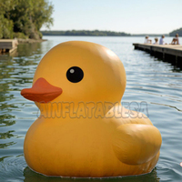 Canard gonflable géant, canard jaune gonflable, canard gonflable personnalisé
