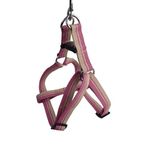 <span class=keywords><strong>Harnais</strong></span> pour <span class=keywords><strong>chat</strong></span> rayé résistant à l'usure avec anneau métallique, <span class=keywords><strong>harnais</strong></span> et laisse confortables pour animaux de compagnie pour les voyages en plein air et l'entraînement - Product Image 2