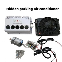 Aire Acondicionado Eléctrico de Techo 12V 24V para Coche, Enfriador de Estacionamiento para Camper Van