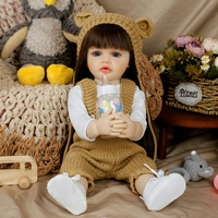 Lifereborn Vente en gros Poupée bébé reborn 55 cm Corps souple Jouets pour filles en bas âge Cadeaux d'anniversaire Poupées bébé reborn pour filles