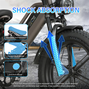 Vélo électrique rétro avec moteur de moyeu arrière en alliage d'aluminium 48V 750W 20 pouces 7 vitesses, frein à disque, batterie au lithium, autonomie de <span class=keywords><strong>50</strong></span> <span class=keywords><strong>km</strong></span> - Product Image 3