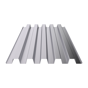 SandA55 P750 Perfil de cubierta de metal trapezoidal 55mm Altura de la costilla 750mm Ancho Acero galvanizado Th.0.8mm Hoja Piso seco Hojas antiguas - Product Image 2