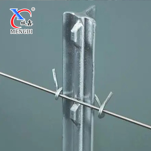 Palo a T per Recinzione in Acciaio Verniciato a Polvere Verde di Alta Qualità per Uso Esterno Opzioni di Altezza 6-12 Piedi - Product Image 2