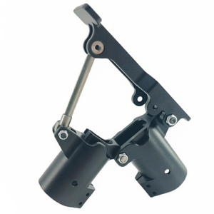 Connecteur de serrage de tuyau en alliage d'aluminium usiné CNC <span class=keywords><strong>BOSS</strong></span> 30/40/50mm, type fraisage, pliable horizontal, à dégagement rapide, pour <span class=keywords><strong>RC</strong></span> - Product Image 2