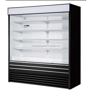 High quality 2-meter air curtain cabinet, commercial <b>refrigerated</b> display cabinet, fruit store fresh-keeping cabinet - Product Image 1