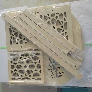 Hồi giáo trang trí cầu nguyện Mat Organizer với kệ hồi giáo bằng gỗ cầu nguyện đứng kệ gỗ - Product Image 5