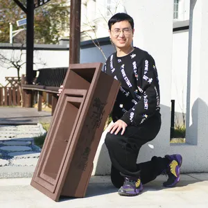 盆栽ポットプラスチック大型素焼き植物植木鉢長方形フラワープランター中国の伝統的な屋外ガーデンプランター