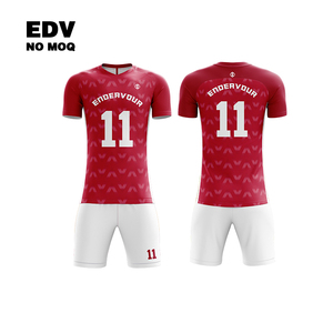 New <b>Design</b> Colored Soccer Jersey Latest Top Quality Customized Soccer Uniform For Competitions - Product Image 5