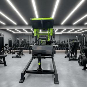 Équipement de musculation commercial, machine à charges libres, presse à jambes / machine à squats <span class=keywords><strong>hack</strong></span>, entraînement des jambes à 45 degrés - Product Image 1