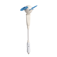 Ventilateur portable en plastique à branchement direct, lames souples et flexibles, trois vitesses, pour usage domestique, facile à utiliser – Meilleures ventes