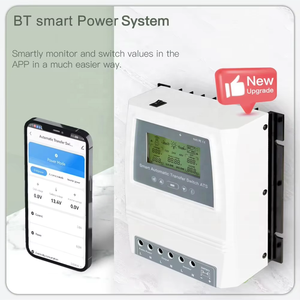 Tuya thông minh thông minh DC 12V 24V 48V AC 110V 220V năng lượng mặt trời điện kép ATS tự động chuyển đổi cho máy phát điện - Product Image 3