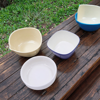Ensemble de vaisselle en porcelaine blanche réutilisable personnalisée Airline Bol en céramique