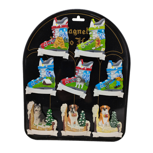 Imán de nevera de resina para esquiar, regalo turístico, recuerdo, <span class=keywords><strong>andorra</strong></span> - Product Image 5