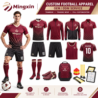 Maillot de football personnalisé en dropshipping, kit de football, vêtements de football à séchage rapide, ensemble de maillots de football sublimés, uniforme de football