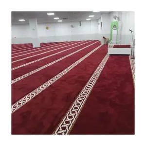 Tappeto da preghiera musulmano da parete a parete rotolo tappeto da preghiera moschea