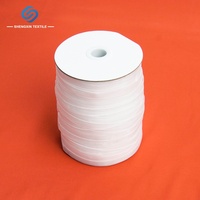 Nouvelle conception de ruban de rideau en nylon transparent épaissi de 2 cm de haute qualité avec petits œillets en plastique pour stores romains