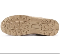 Chaussures de randonnée pour homme, résistantes à l'usure et antidérapantes, légères, chaussures de travail dans le désert, chaussures de sécurité, bottes tactiques en cuir pour l'extérieur