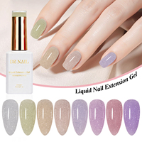 Nouveau Gel d'Extension d'Ongles Liquide Sans HEMA ni TPO, Fournitures Sûres pour Salons de Manucure, Vente en Gros de Vernis Gel UV, Marque Privée