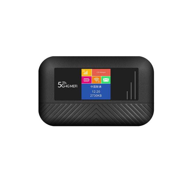 X30 4G LTE 3000mAh Battery Portable Vehicle MiFi Mobile Pocket WiFi 6 150Mbps Black SIM Card Router E959