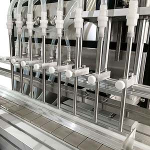 เครื่องบรรจุอัตโนมัติ 8 หัว สำหรับบรรจุซอสพริก น้ำมันพริก แชมพู สบู่ น้ำผลไม้ น้ำส้ม น้ำผึ้ง ลงในขวดพลาสติก ทนความร้อน - Product Image 4